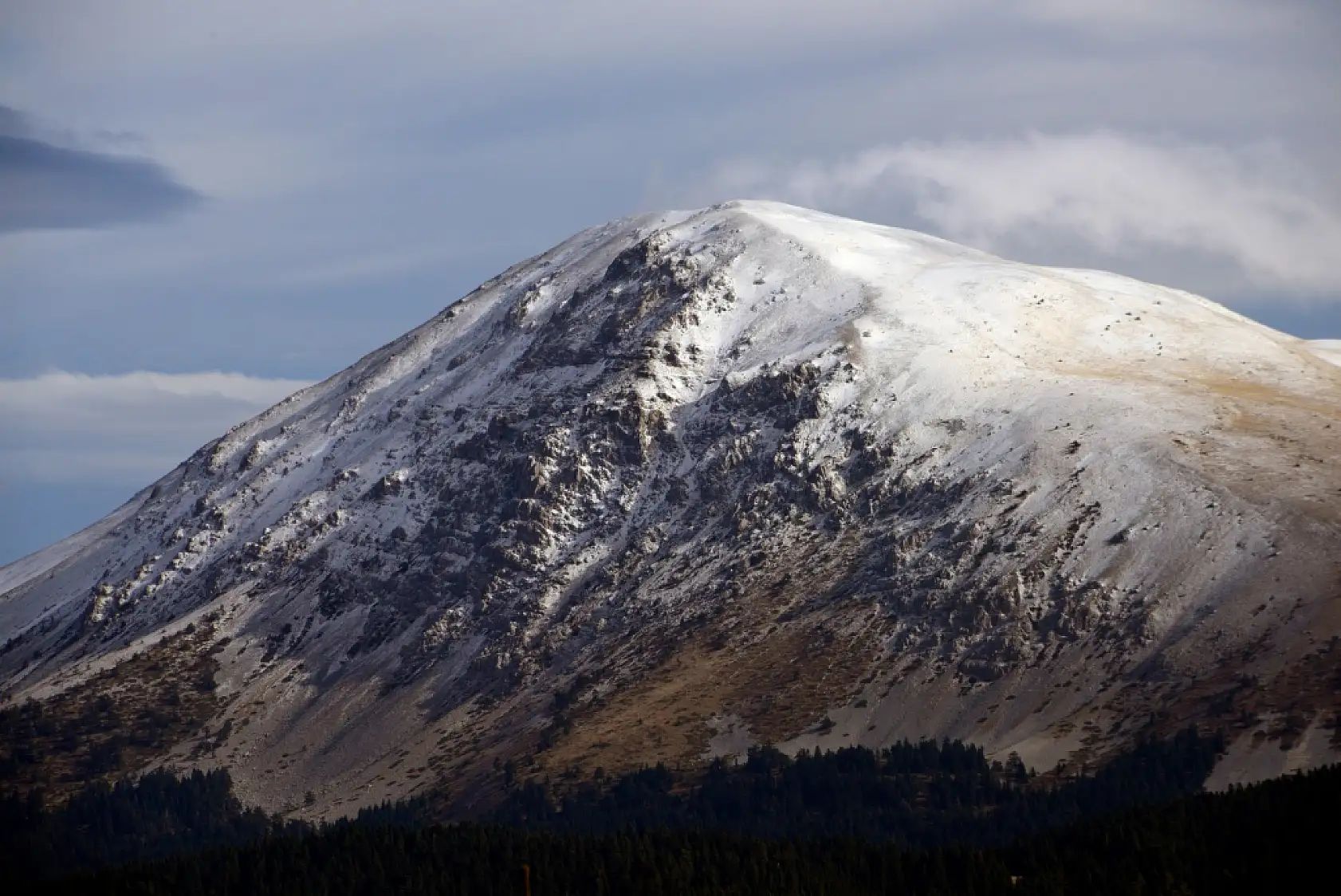 Ilgaz'ın dorukları beyaza büründü
