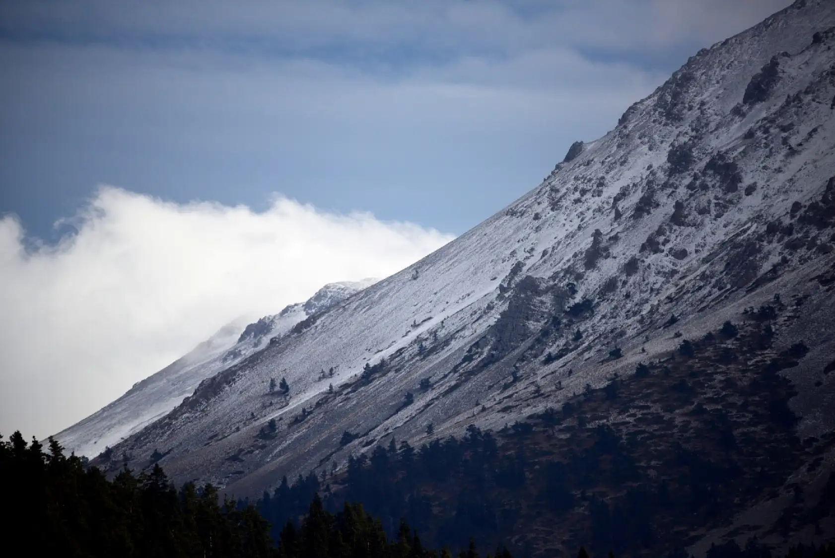 Ilgaz'ın dorukları beyaza büründü