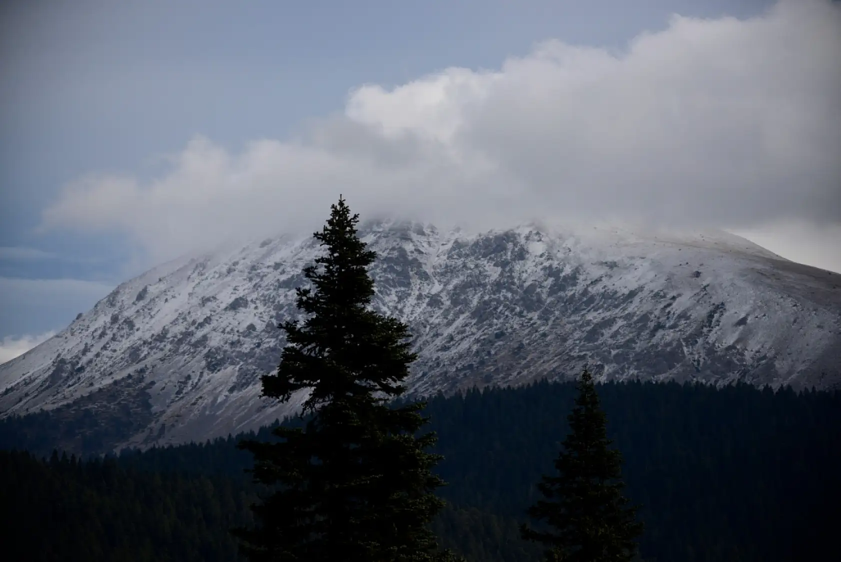 Ilgaz'ın dorukları beyaza büründü