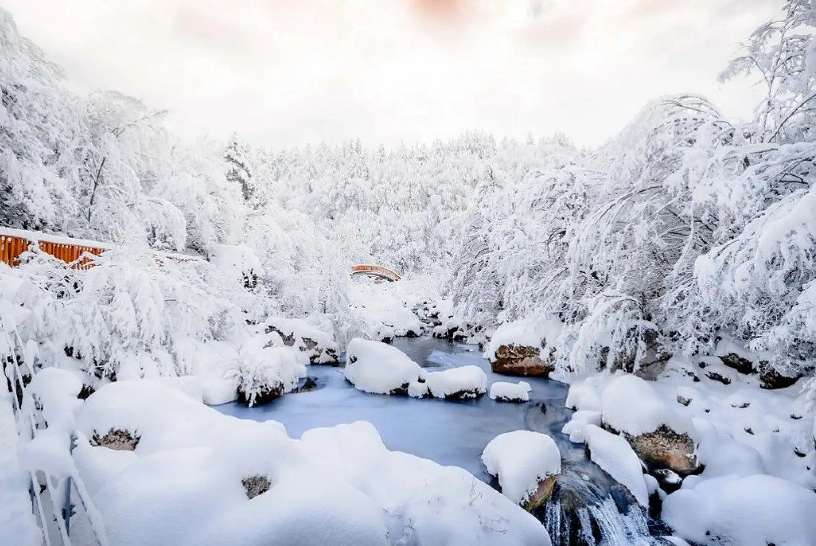 Horma Kanyonu kar altında doyumsuz manzaralar sunuyor