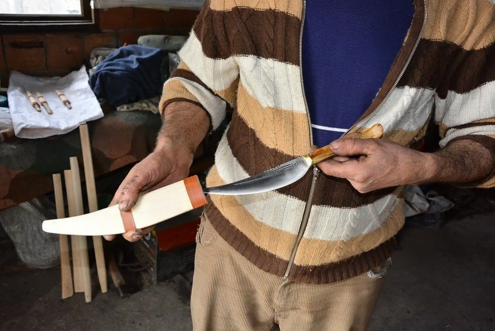 Evrenye bıçağı üreticileri 'coğrafi işaret' sevinci yaşıyor