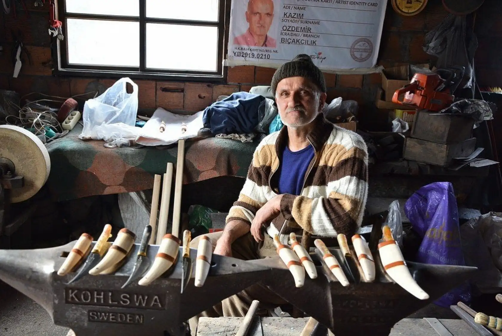 Evrenye bıçağı üreticileri 'coğrafi işaret' sevinci yaşıyor