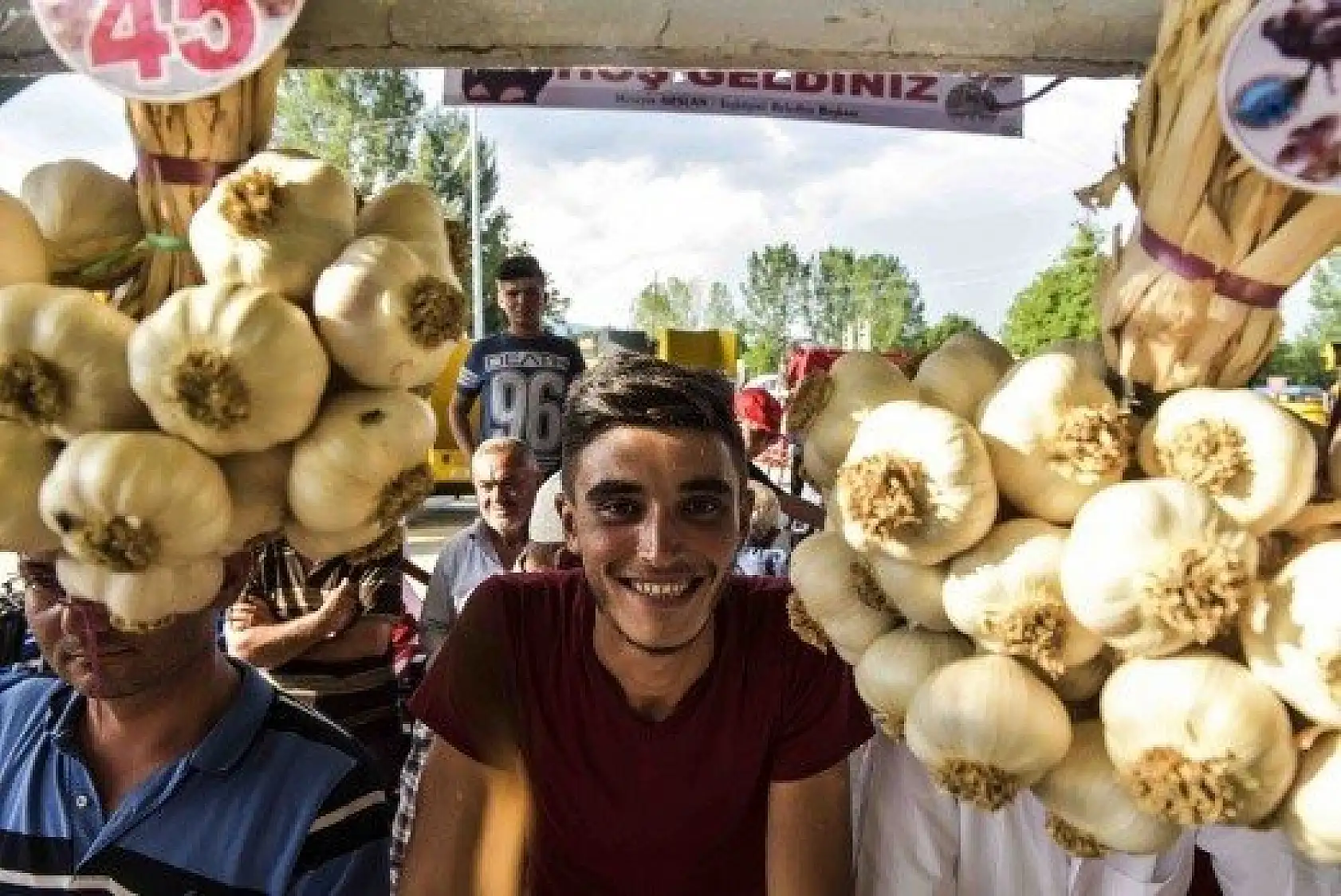 En İyi Sarımsak, Buzağı ve Kuzu Yarışmaları düzenlendi