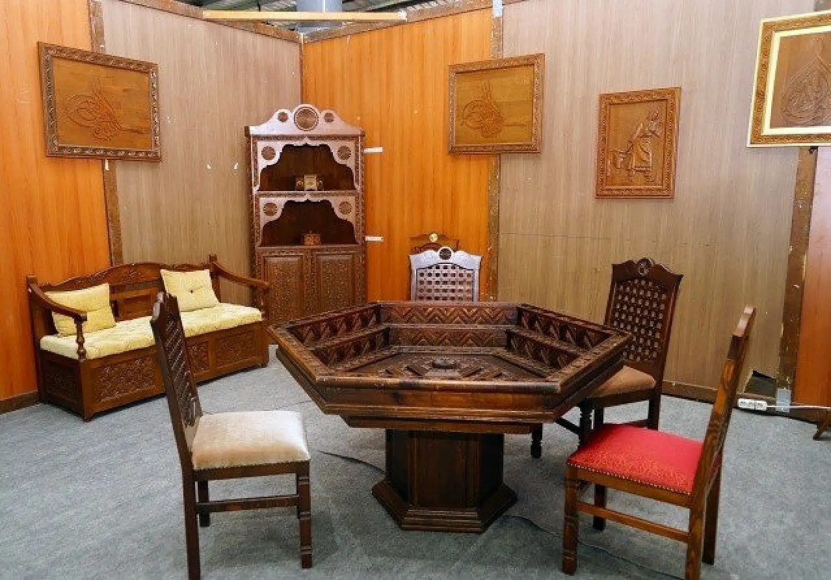 Oklavadan bardağa 150 çeşit ahşap eşya fuarın gözdesi