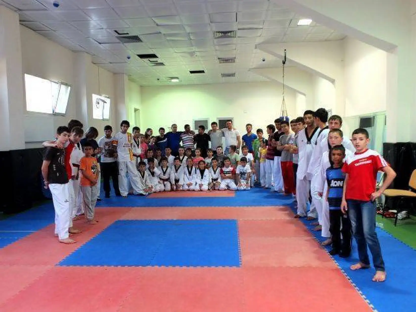 Azeri ve Kastamonu'lu Taekwondocular ortak antrenman 24-25 Ağustos 2013