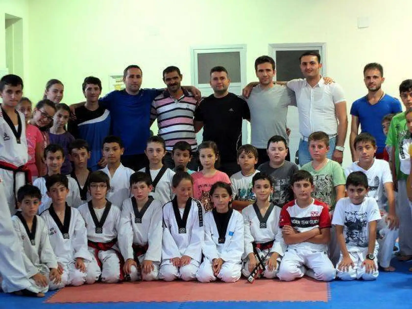 Azeri ve Kastamonu'lu Taekwondocular ortak antrenman 24-25 Ağustos 2013