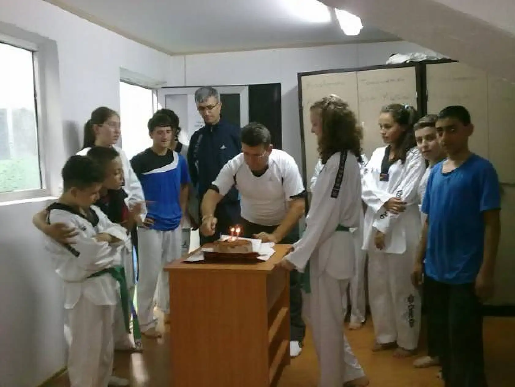 Doğum günü kutlaması (Erişen Spor)