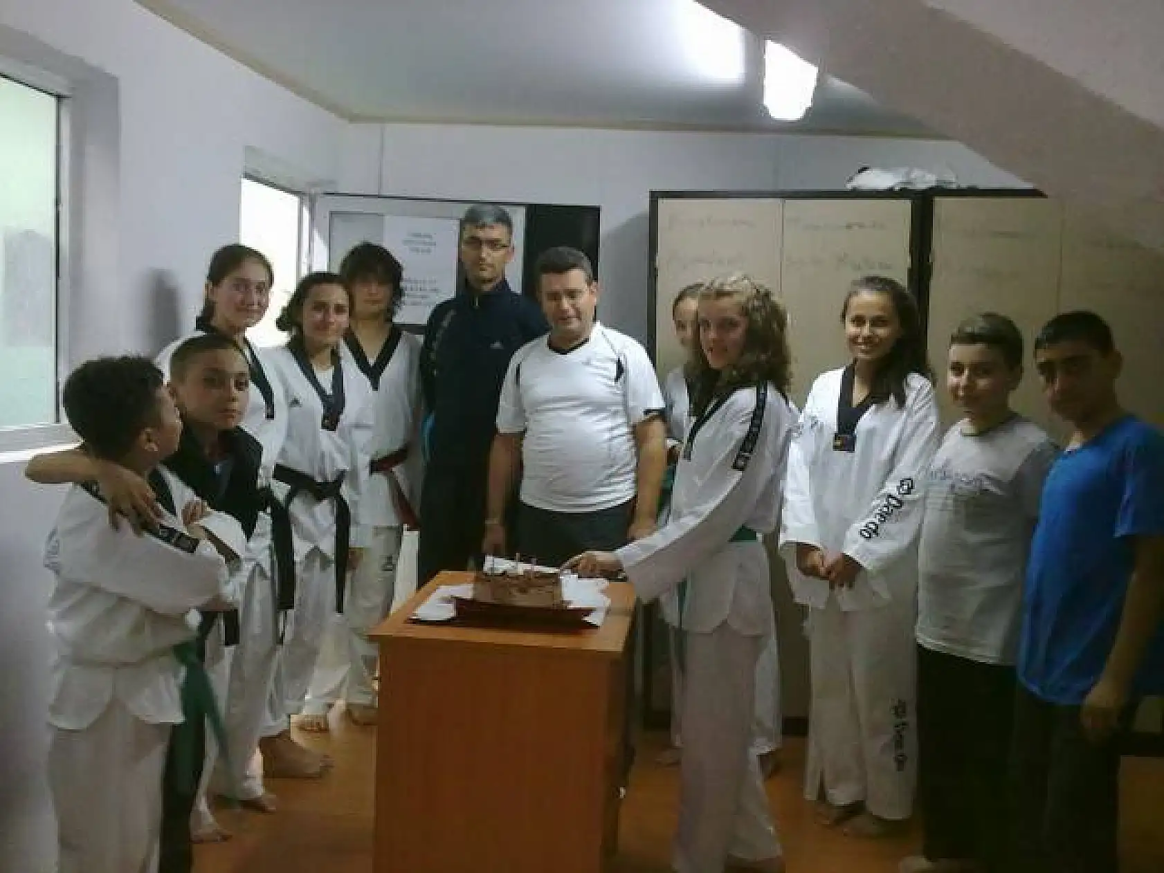 Doğum günü kutlaması (Erişen Spor)