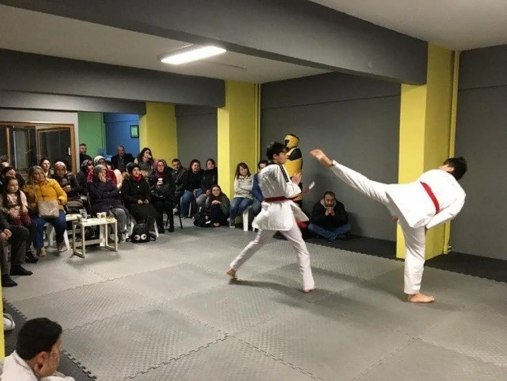 Erişen Sporda kuşak terfi heyecanı!