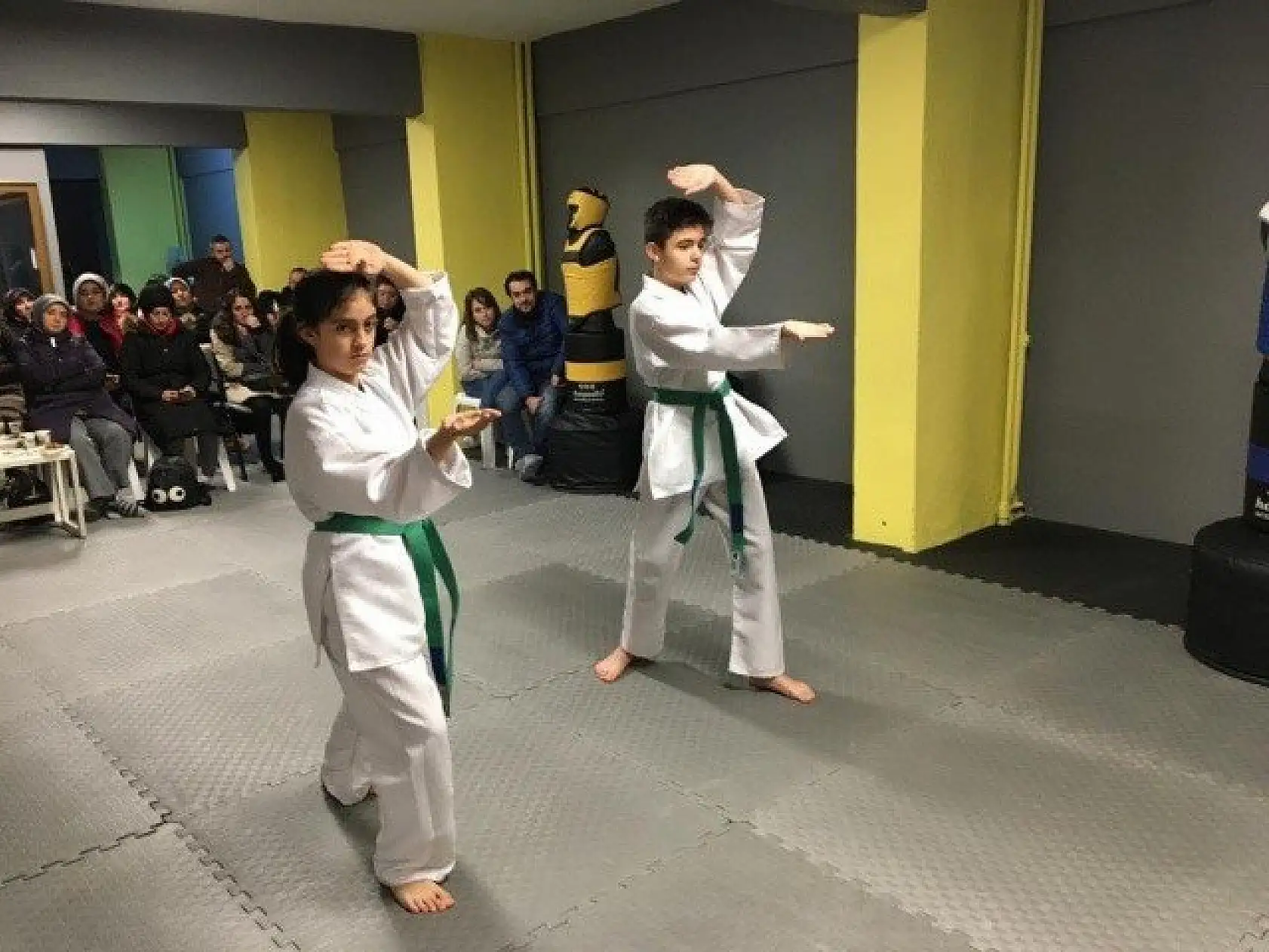 Erişen Sporda kuşak terfi heyecanı!