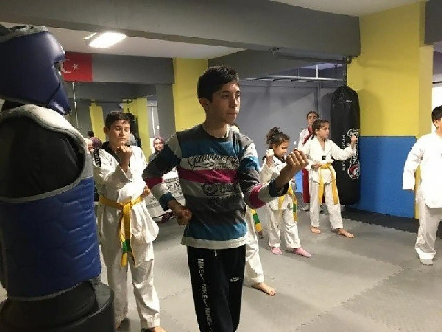 Erişen Sporda kuşak terfi heyecanı!