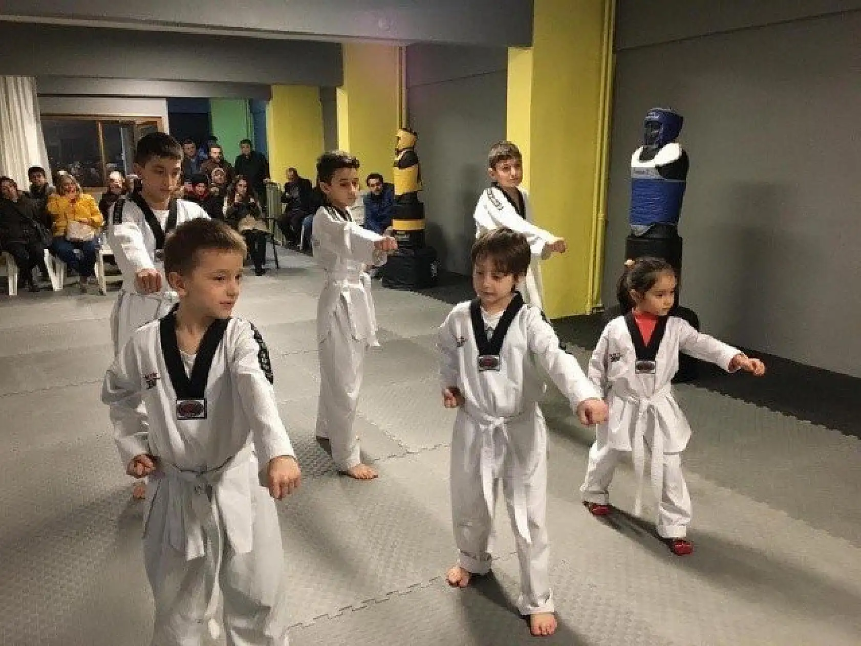 Erişen Sporda kuşak terfi heyecanı!