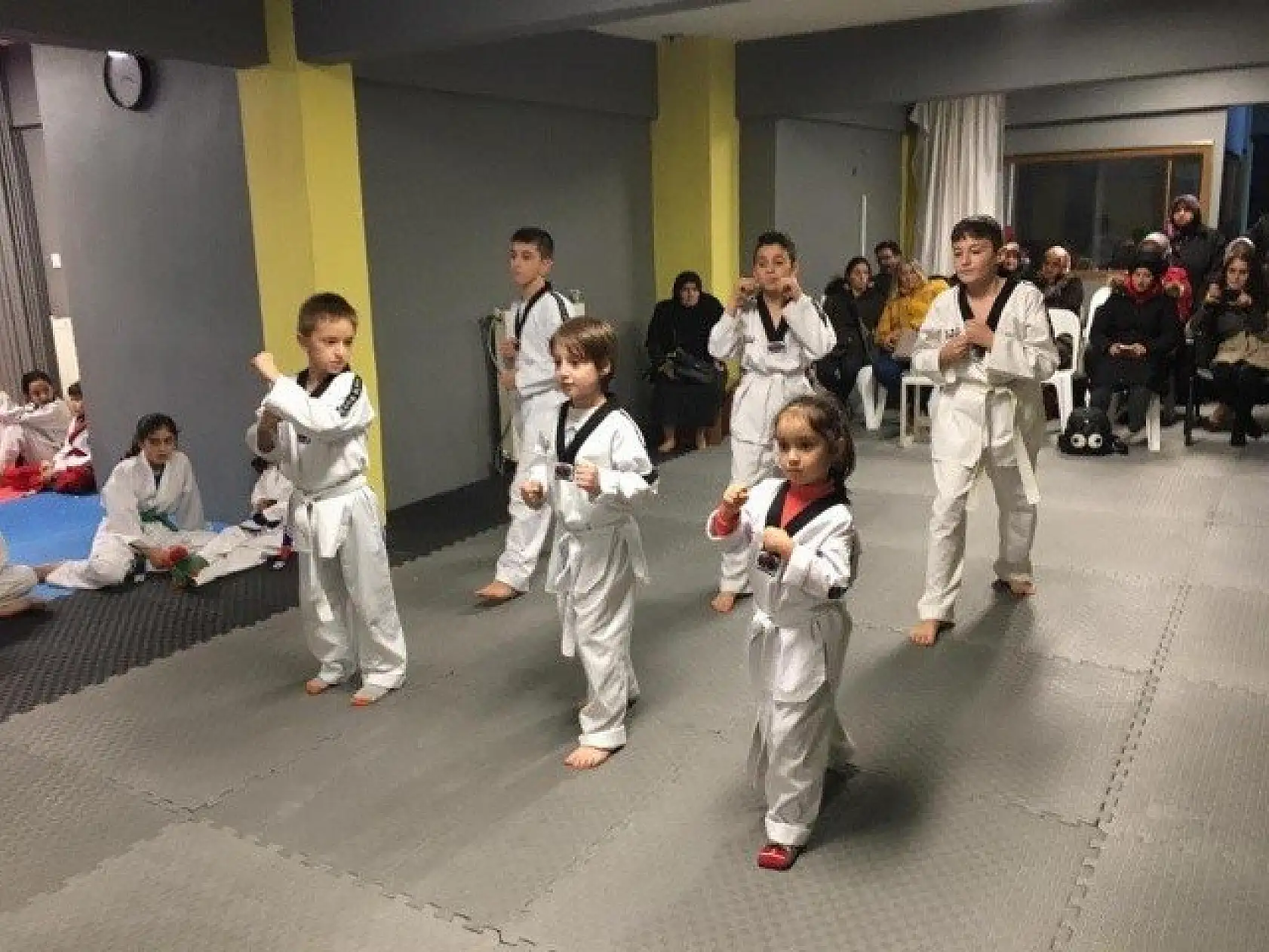 Erişen Sporda kuşak terfi heyecanı!