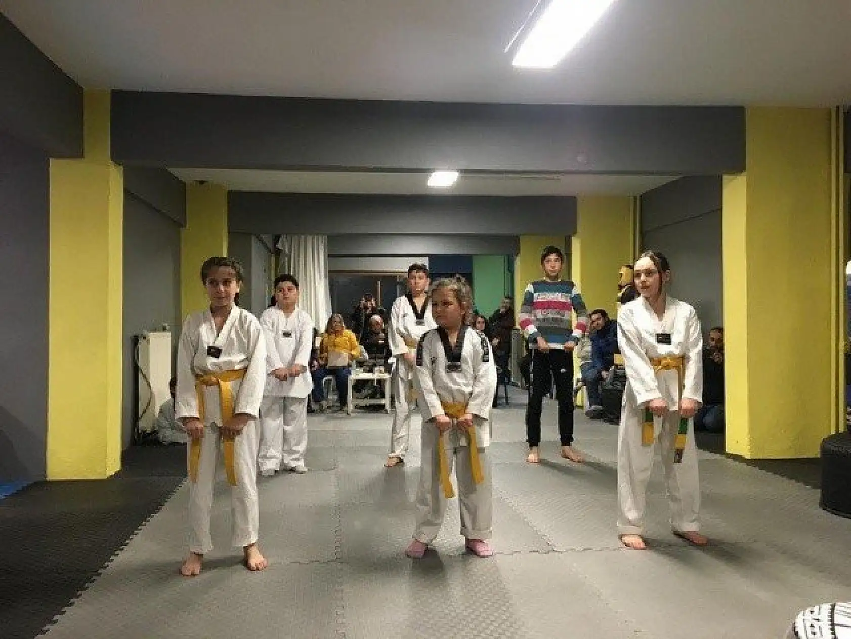 Erişen Sporda kuşak terfi heyecanı!