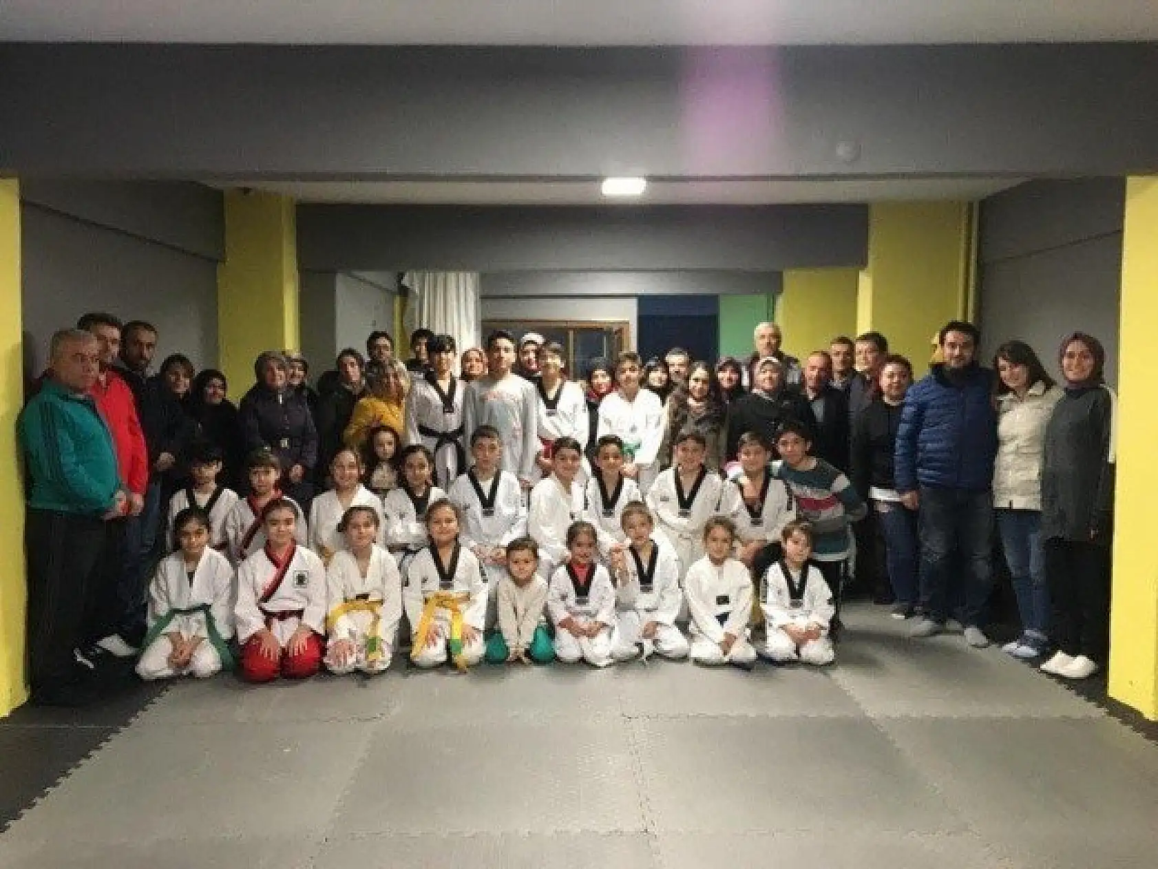 Erişen Sporda kuşak terfi heyecanı!