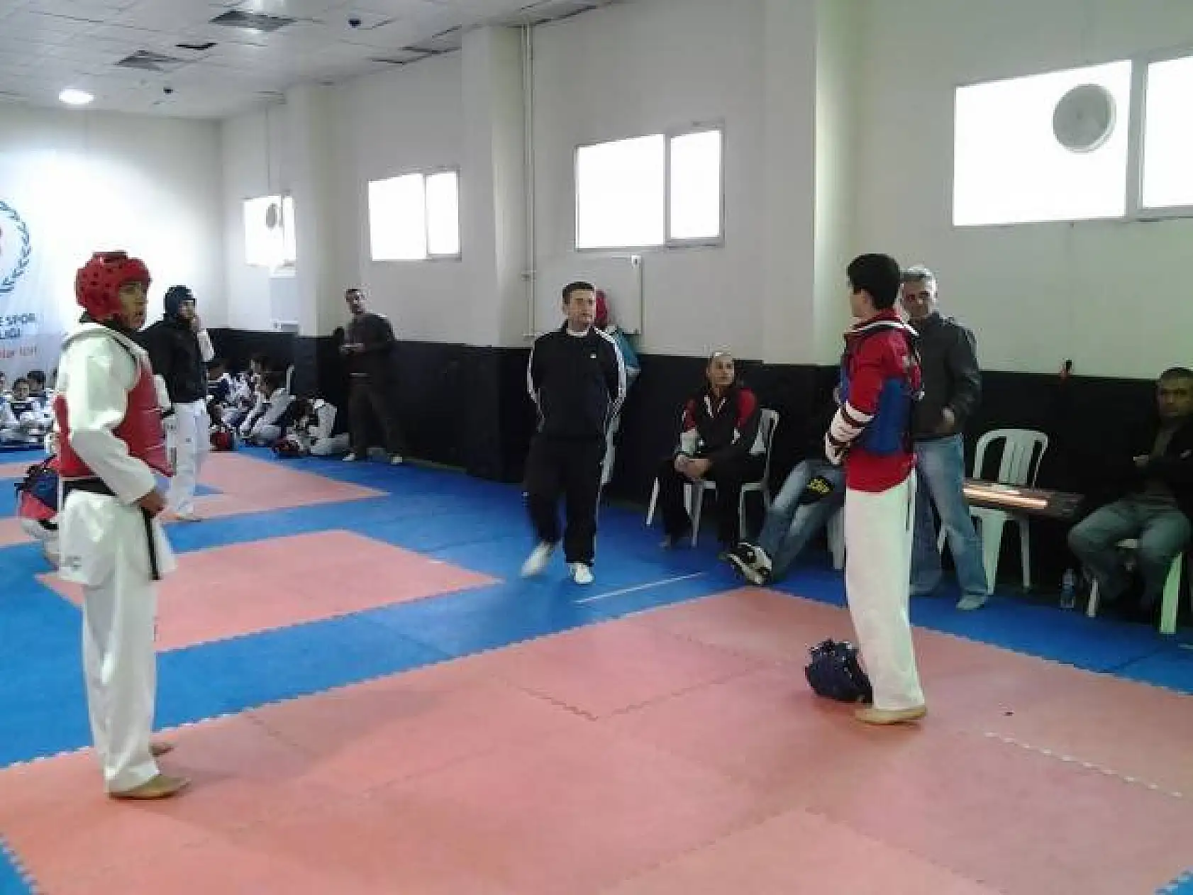 Kastamonu'da Ortak Taekwondo antrenmanı