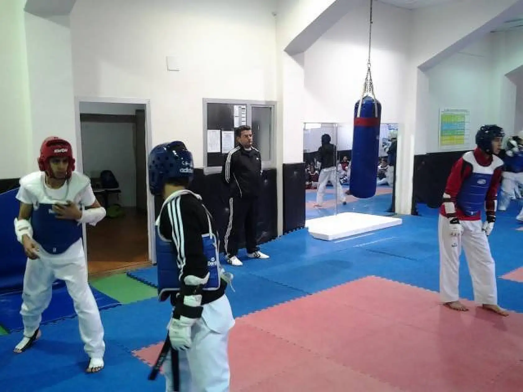 Kastamonu'da Ortak Taekwondo antrenmanı