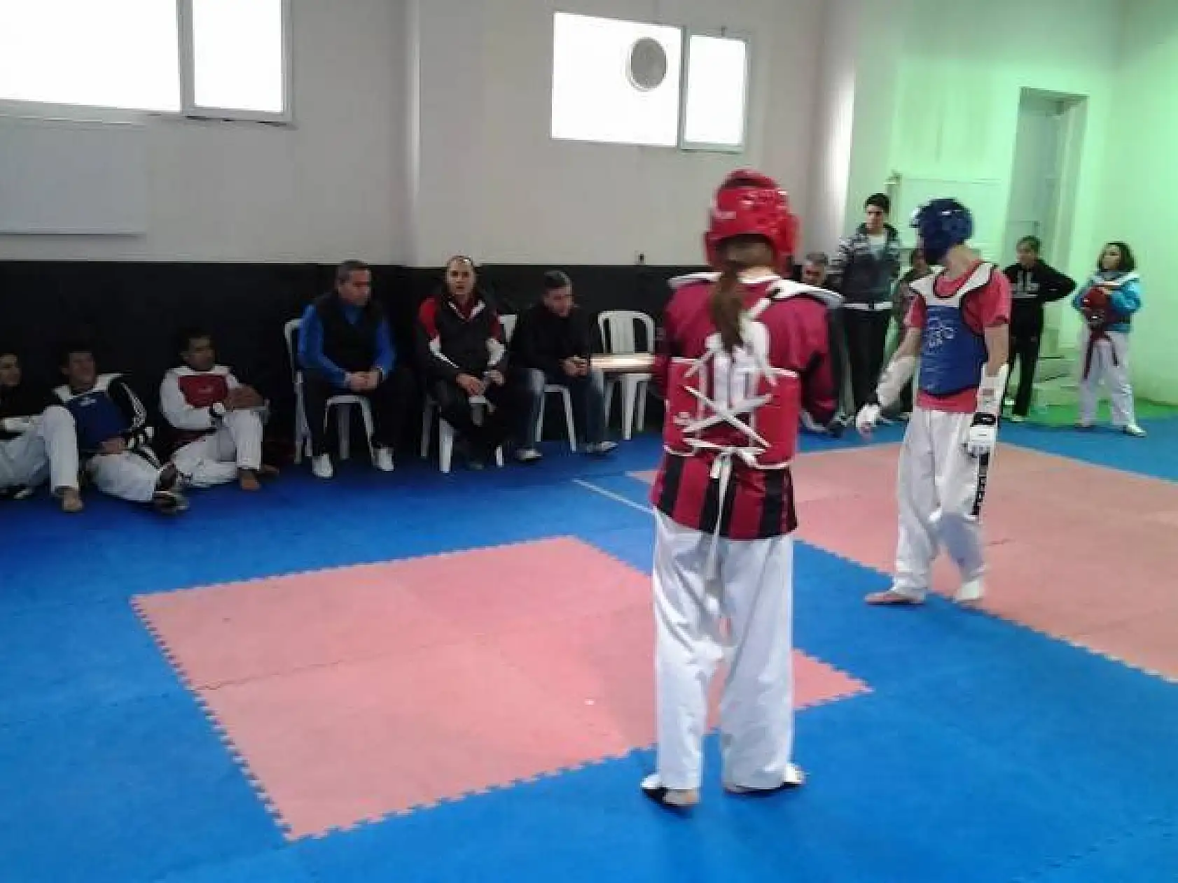 Kastamonu'da Ortak Taekwondo antrenmanı