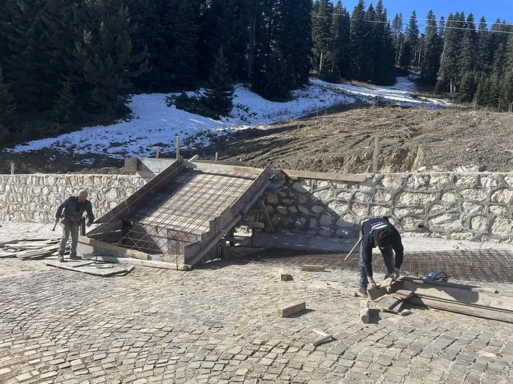 Yurduntepe'de hazırlıklar tamam! Kar yağması bekleniyor