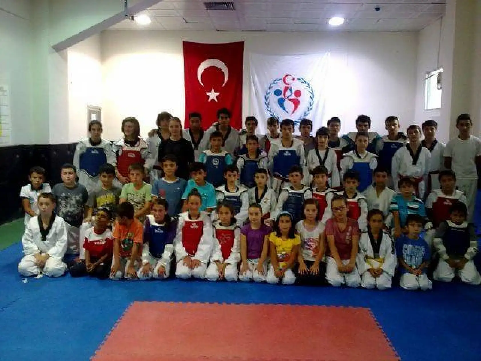 Azeri ve Kastamonu'lu Taekwondocular ortak antrenman 24-25 Ağustos 2013