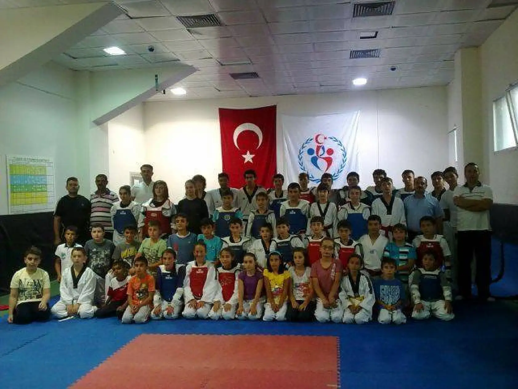 Azeri ve Kastamonu'lu Taekwondocular ortak antrenman 24-25 Ağustos 2013