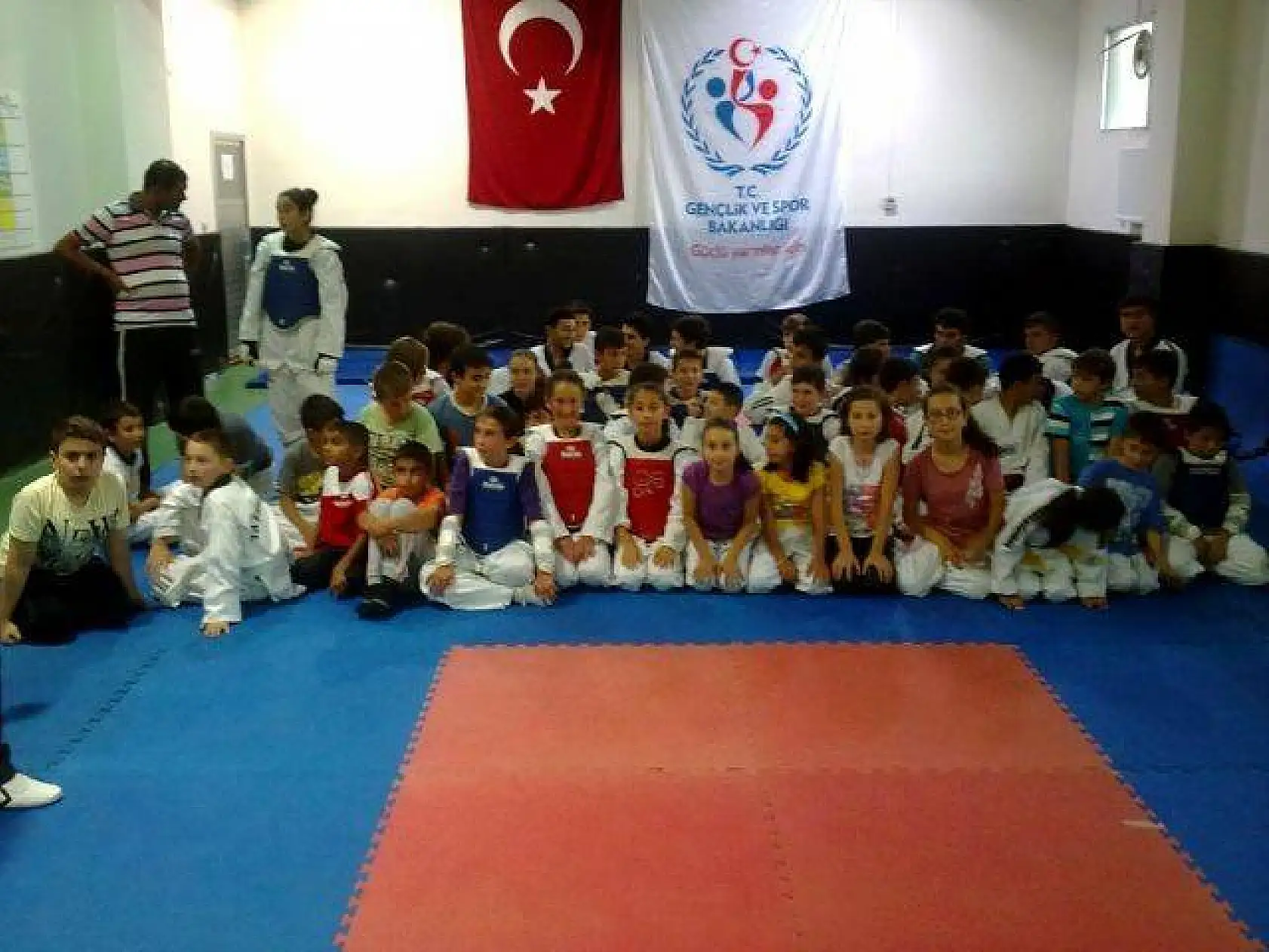 Azeri ve Kastamonu'lu Taekwondocular ortak antrenman 24-25 Ağustos 2013