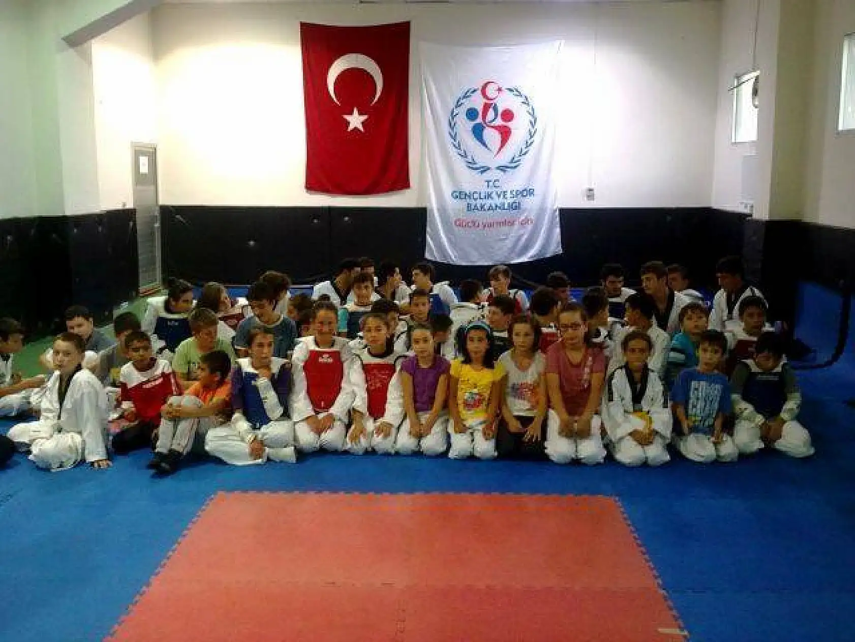 Azeri ve Kastamonu'lu Taekwondocular ortak antrenman 24-25 Ağustos 2013