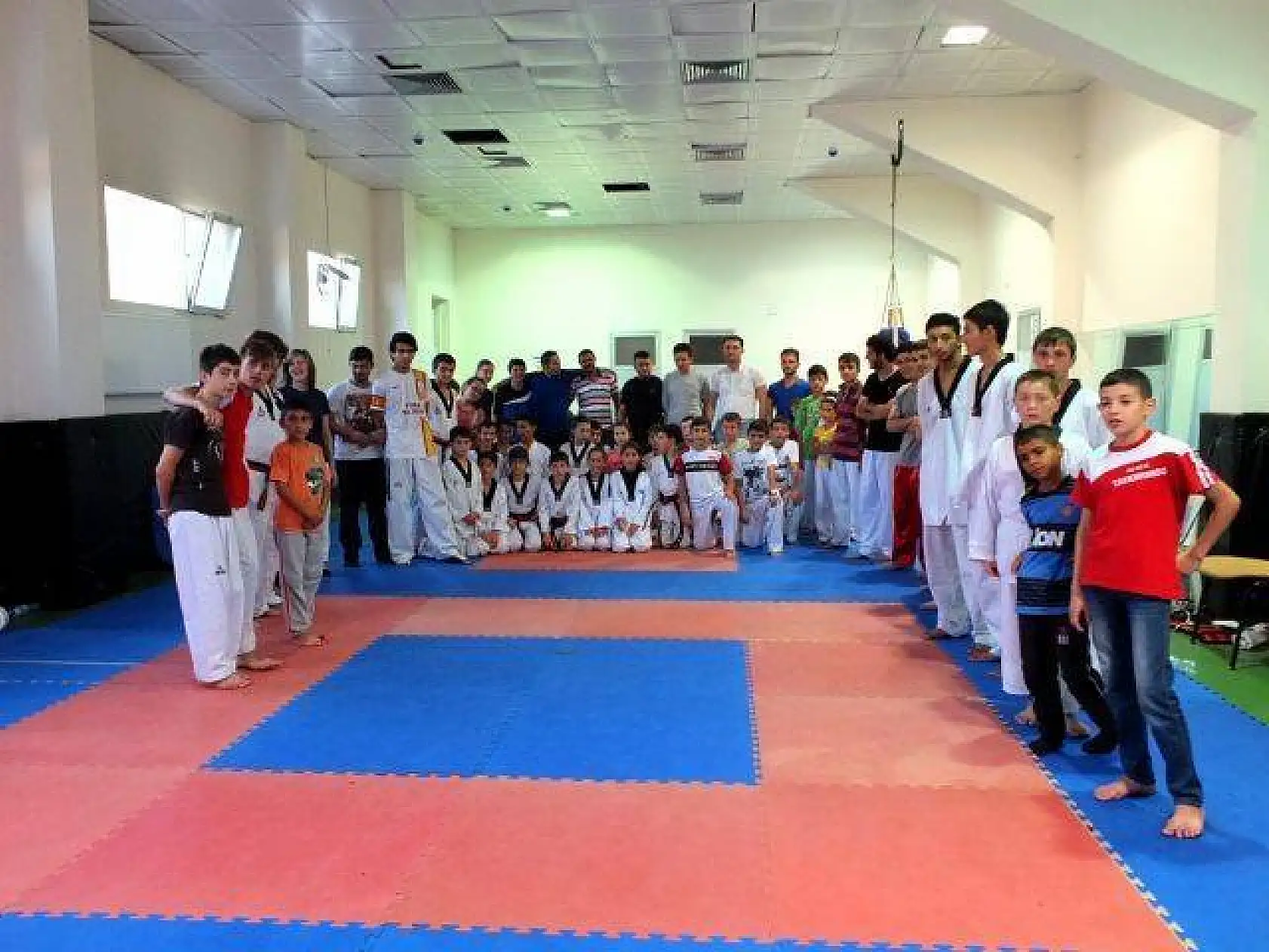 Azeri ve Kastamonu'lu Taekwondocular ortak antrenman 24-25 Ağustos 2013
