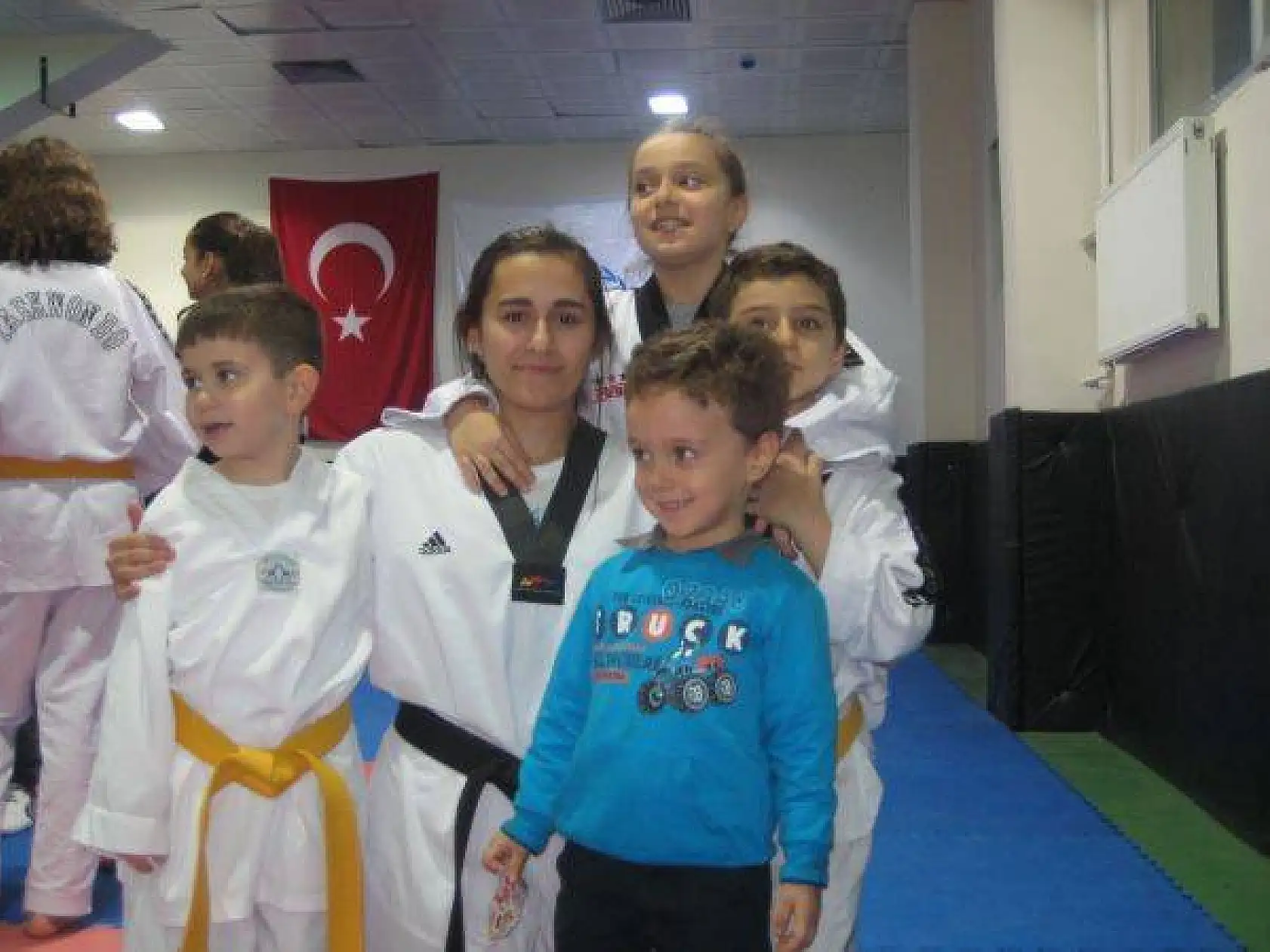 Erişen Spor Taekwondo kuşak sınavı