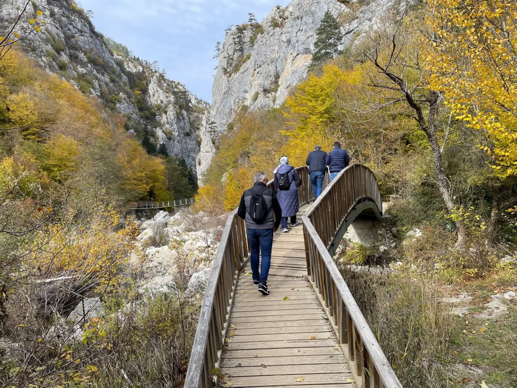 Horma Kanyonu ve Ilıca Şelalesinde sonbahar renkleri
