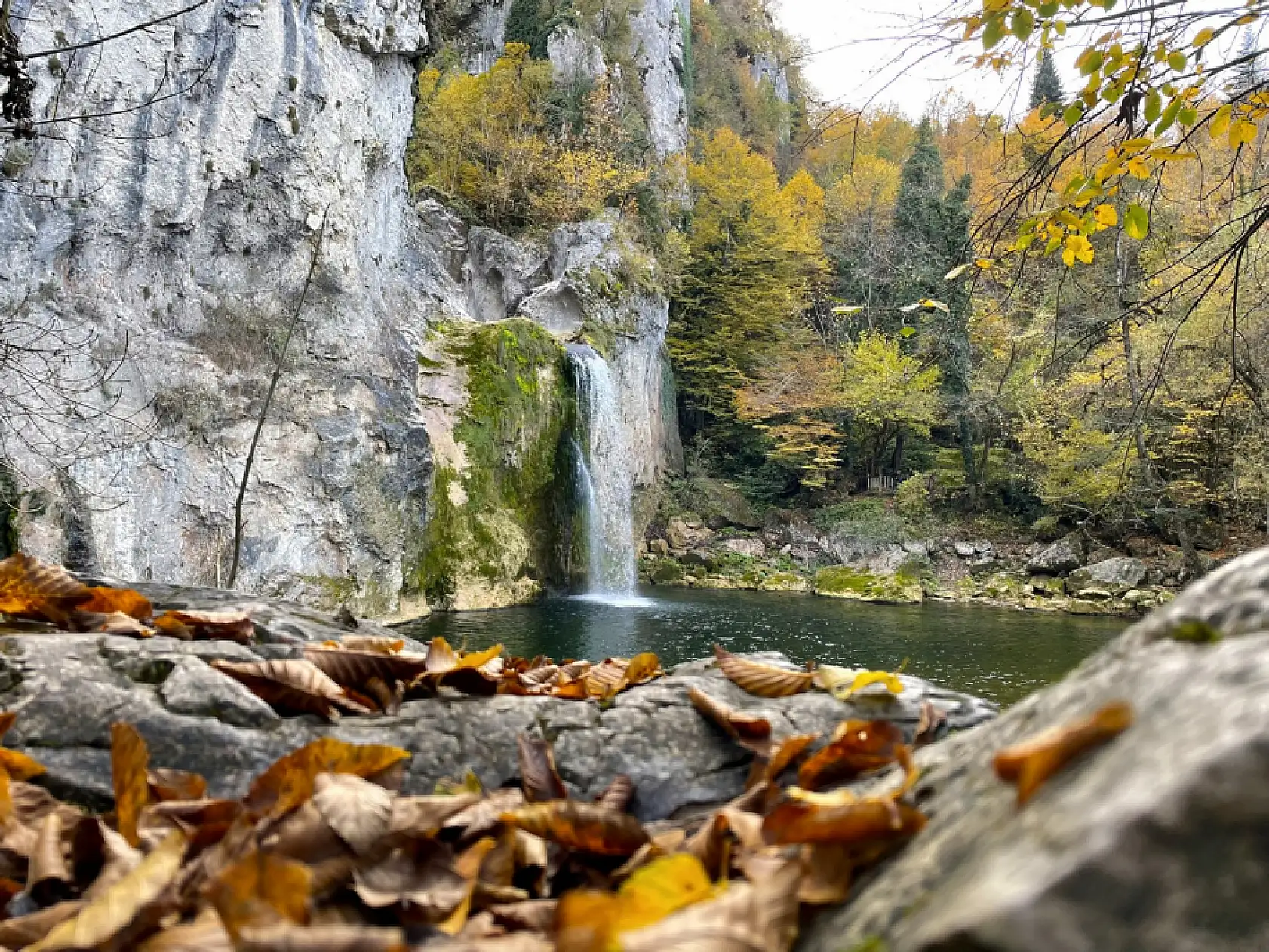 Horma Kanyonu ve Ilıca Şelalesinde sonbahar renkleri