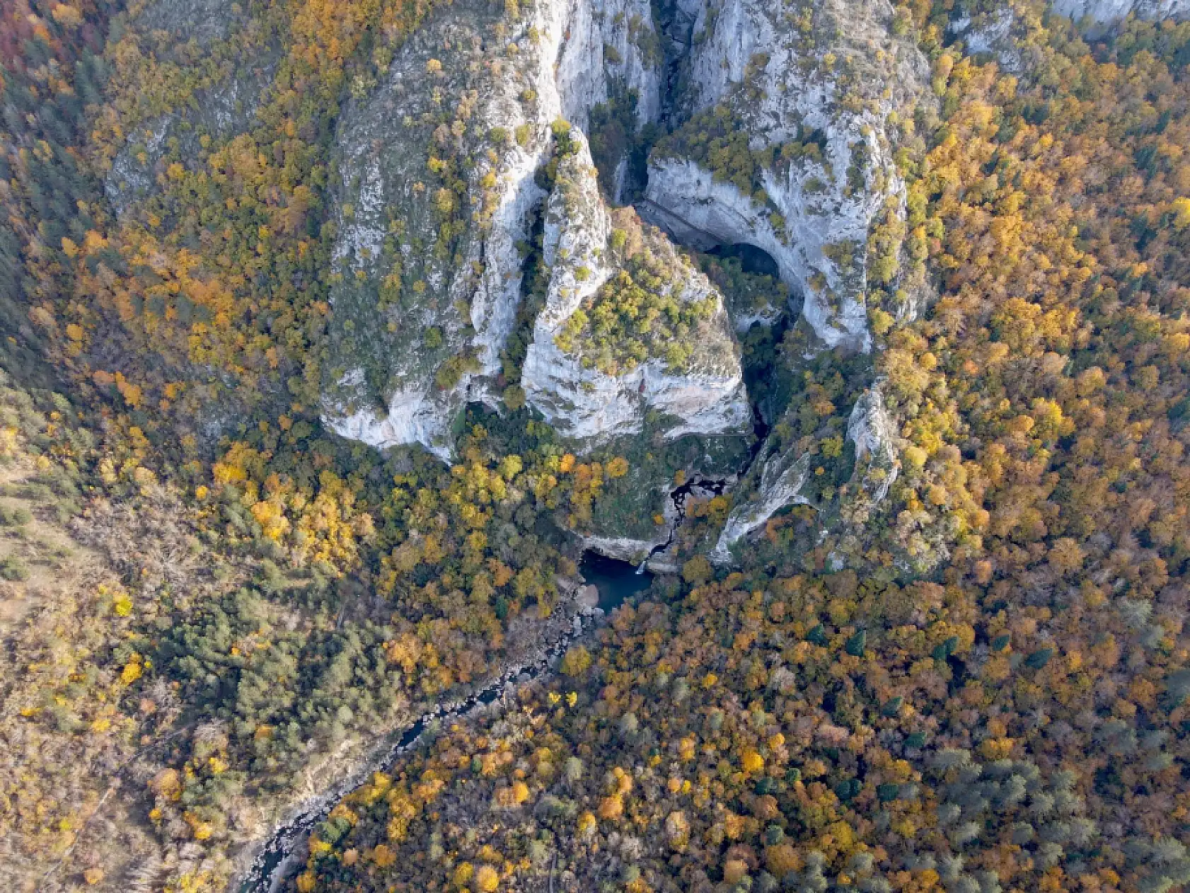 Horma Kanyonu ve Ilıca Şelalesinde sonbahar renkleri