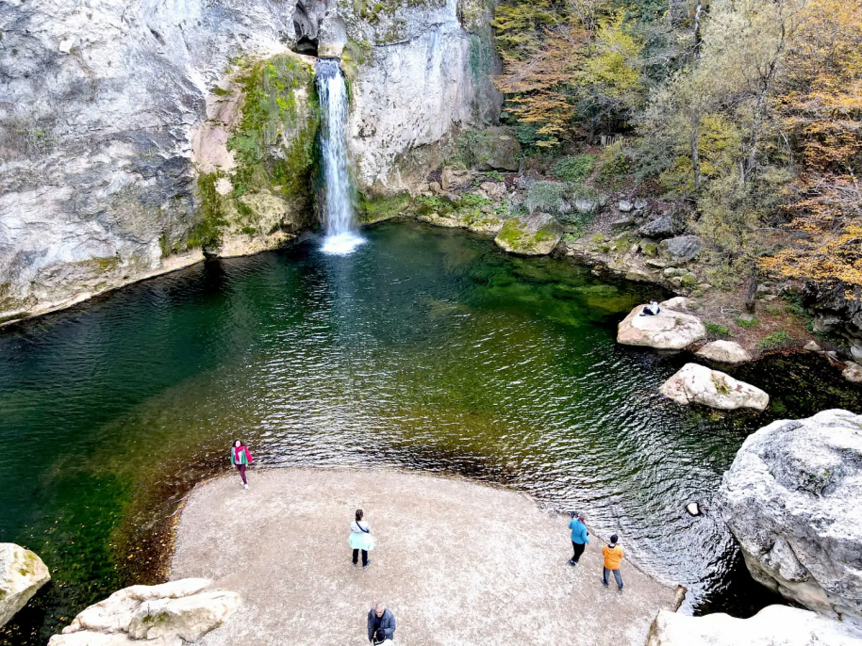 Horma Kanyonu ve Ilıca Şelalesinde sonbahar renkleri