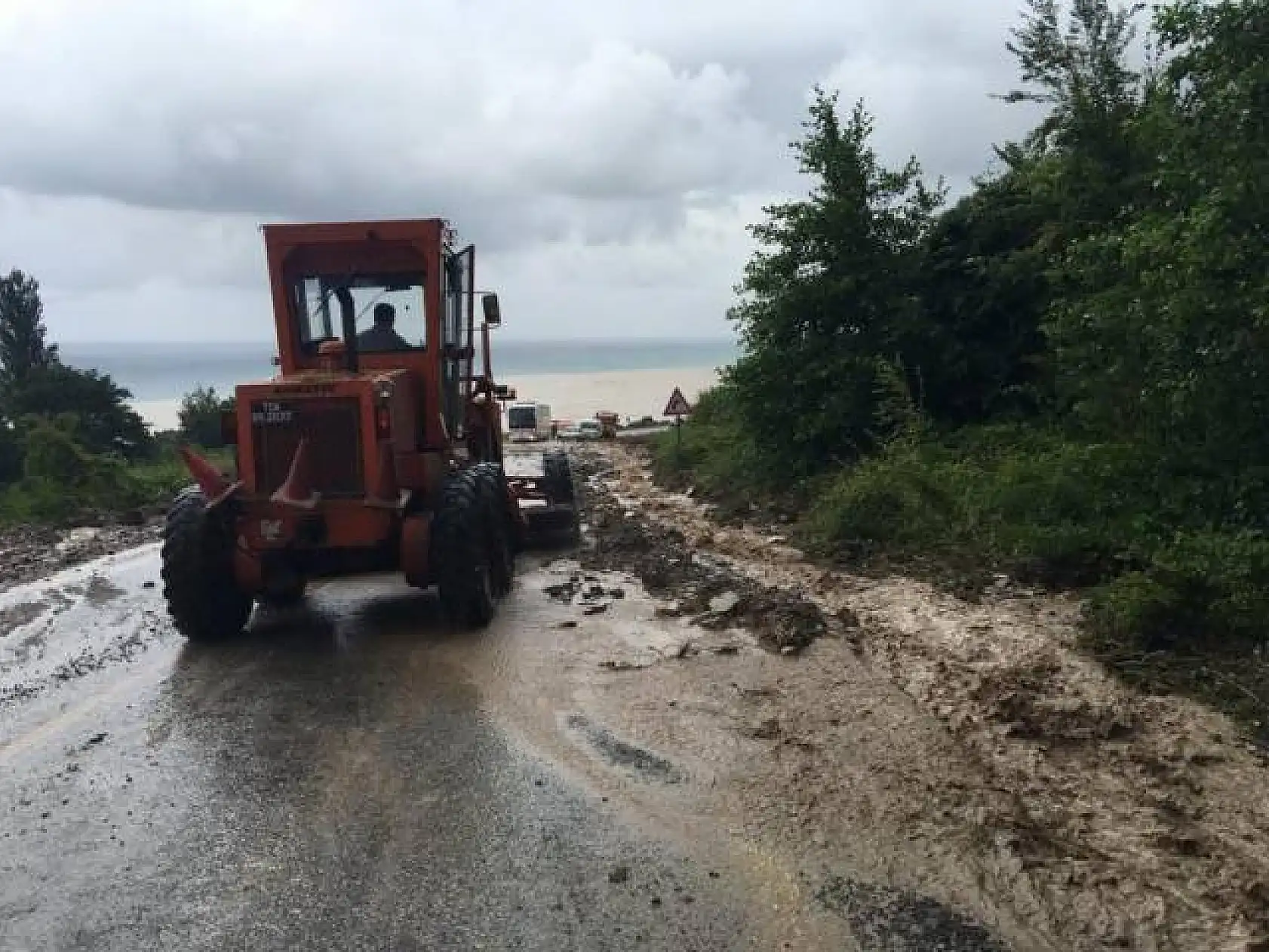 Cide'de sel felaketi