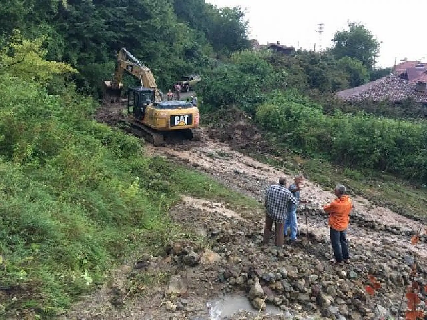 Cide'de sel felaketi