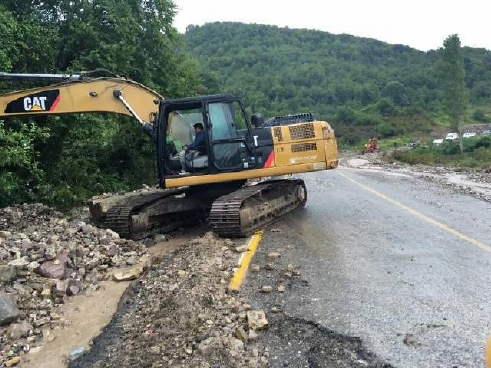 Cide'de sel felaketi