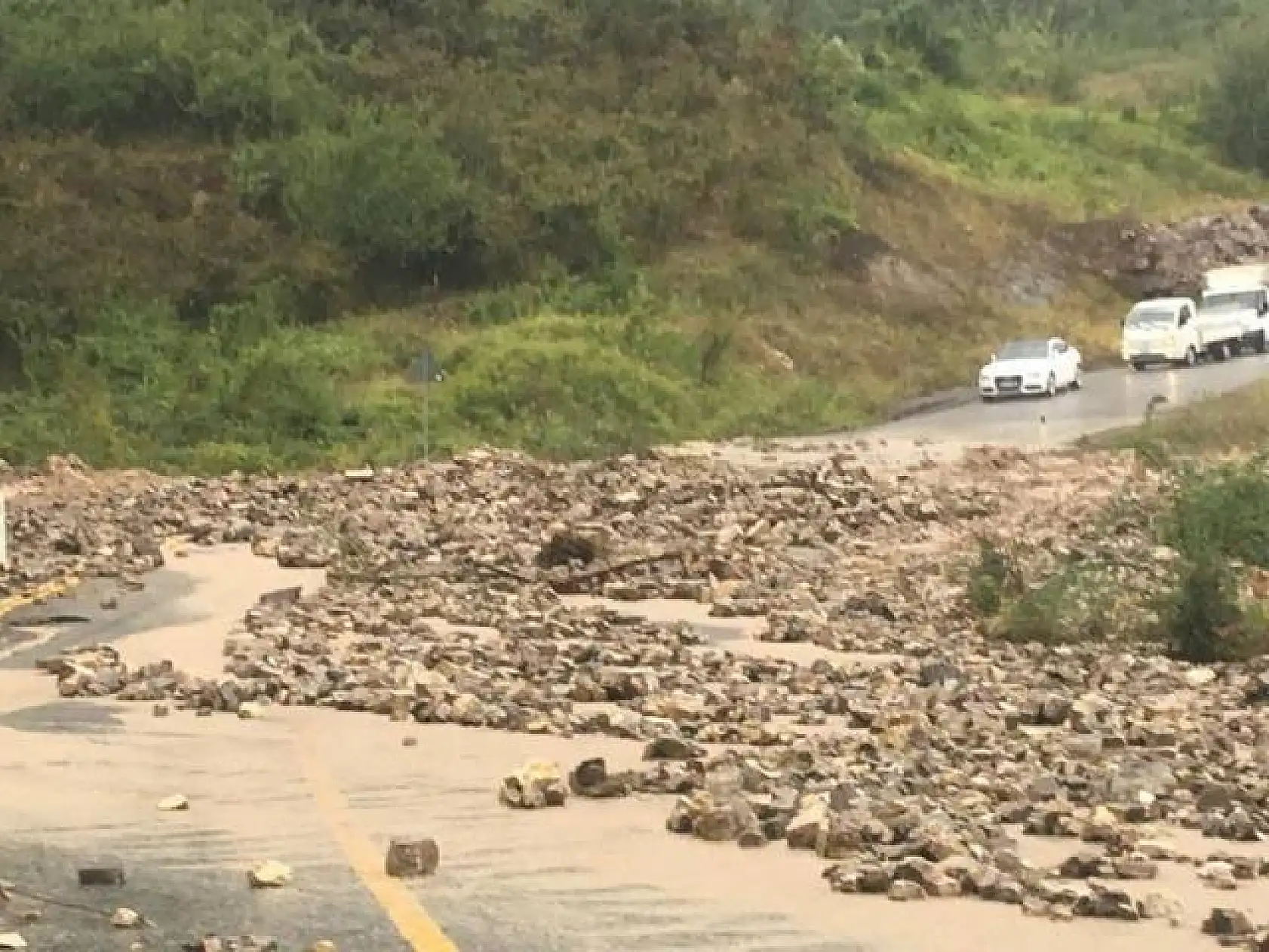 Cide'de sel felaketi