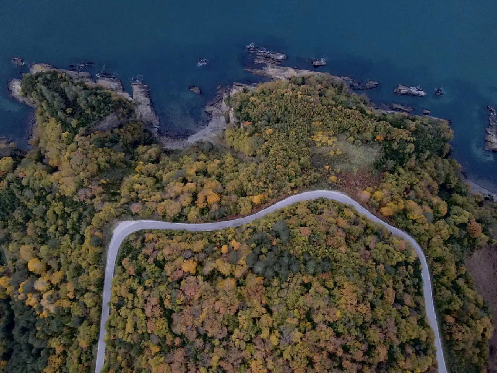 İnebolu ve Doğanyurt arasında sonbahar renkleri
