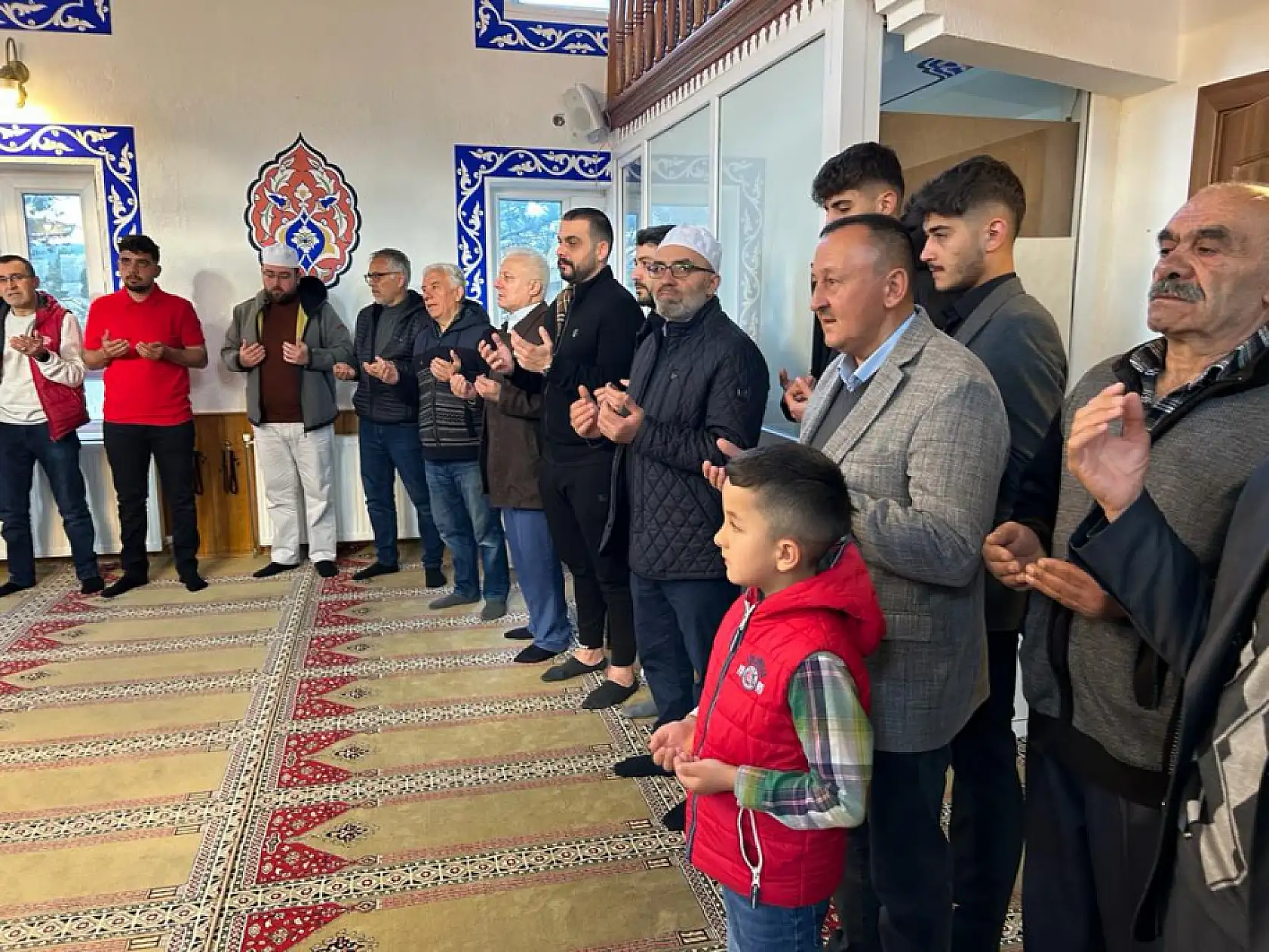 Bayram namazında camiler doldu