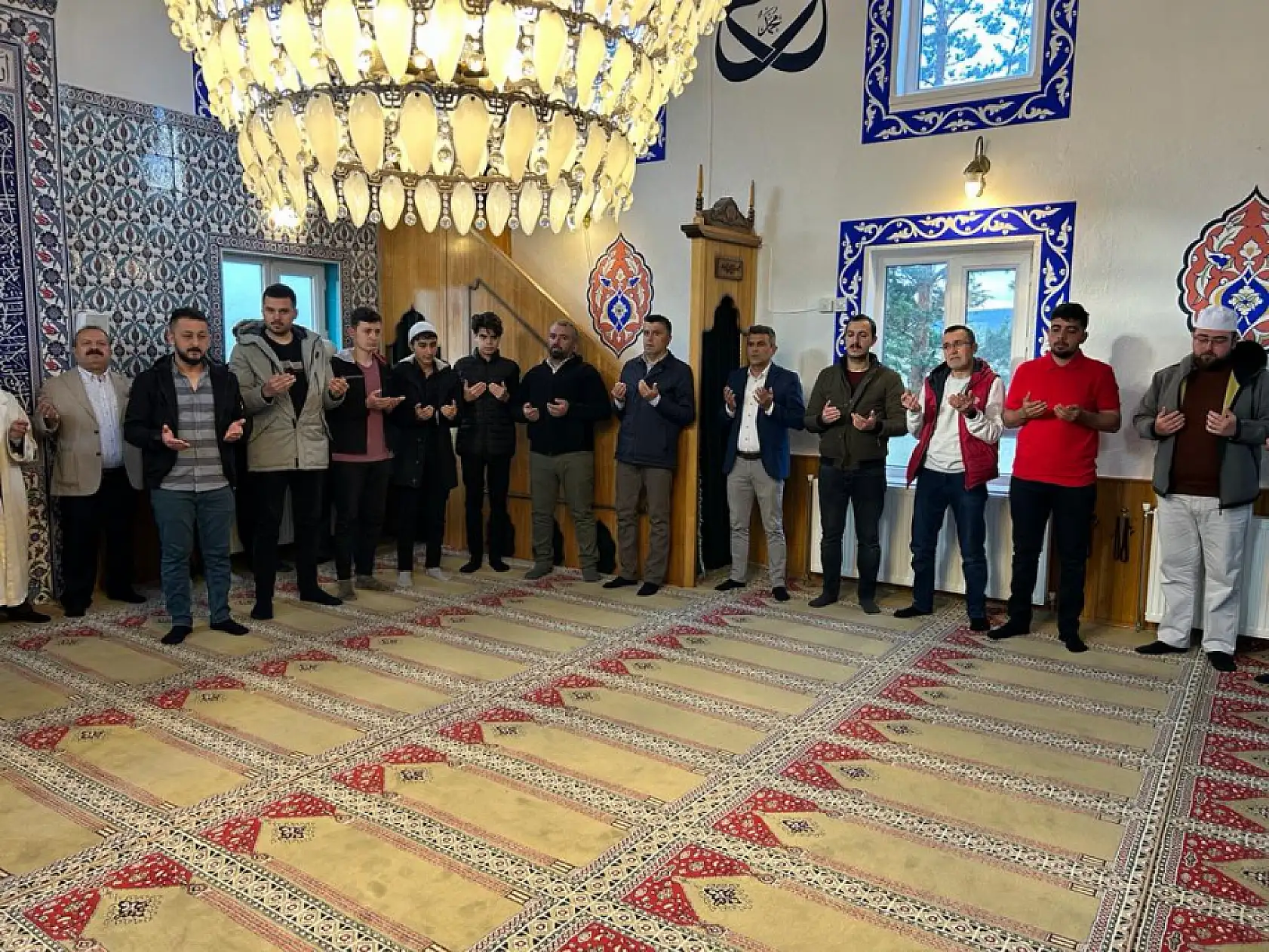 Bayram namazında camiler doldu