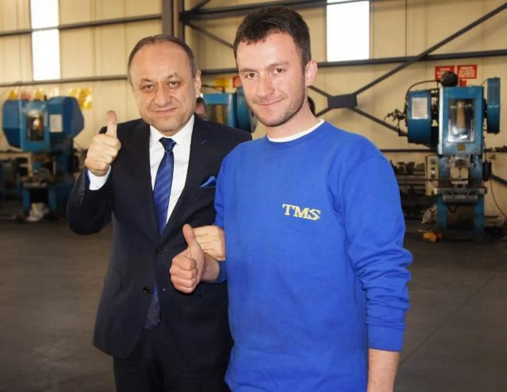 Tahsin Babaş ziyaretlerini sürdürüyor