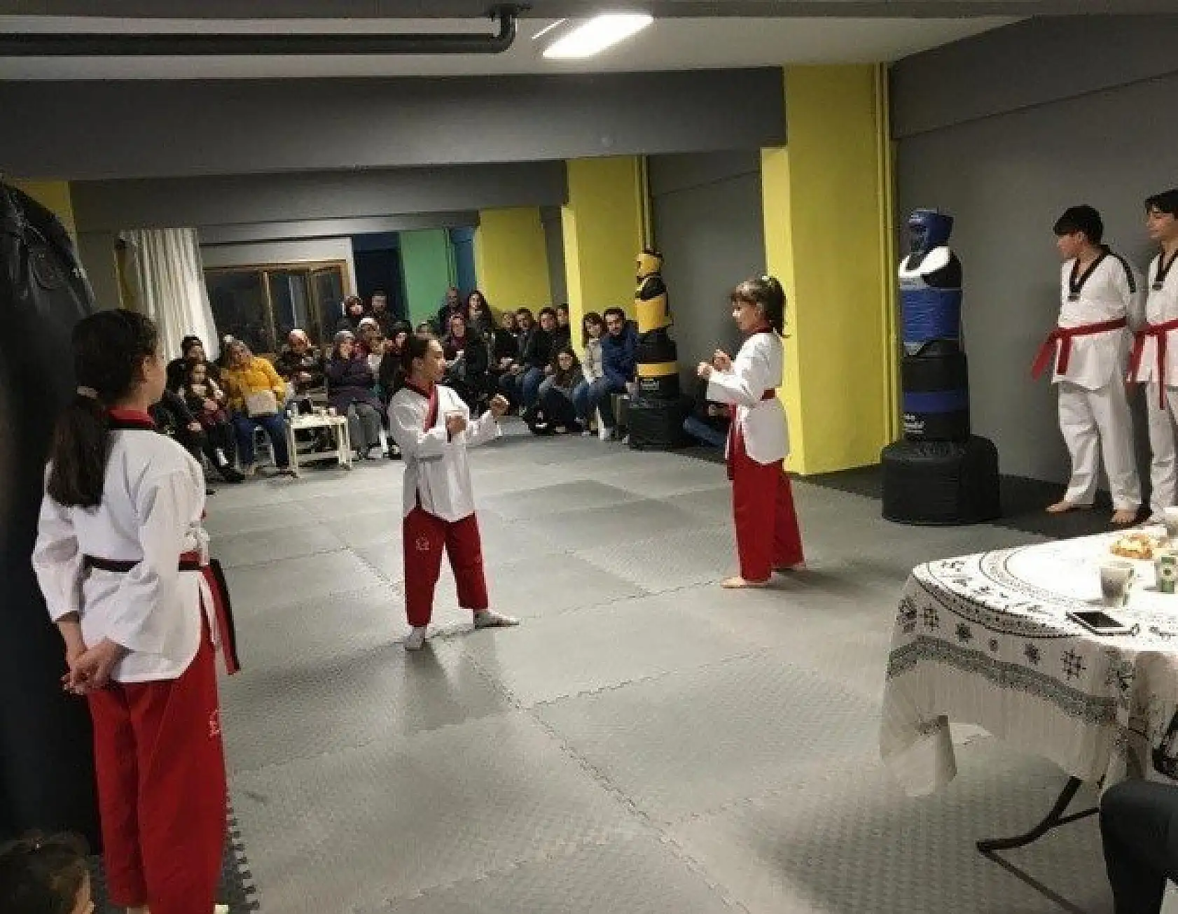 Erişen Sporda kuşak terfi heyecanı!