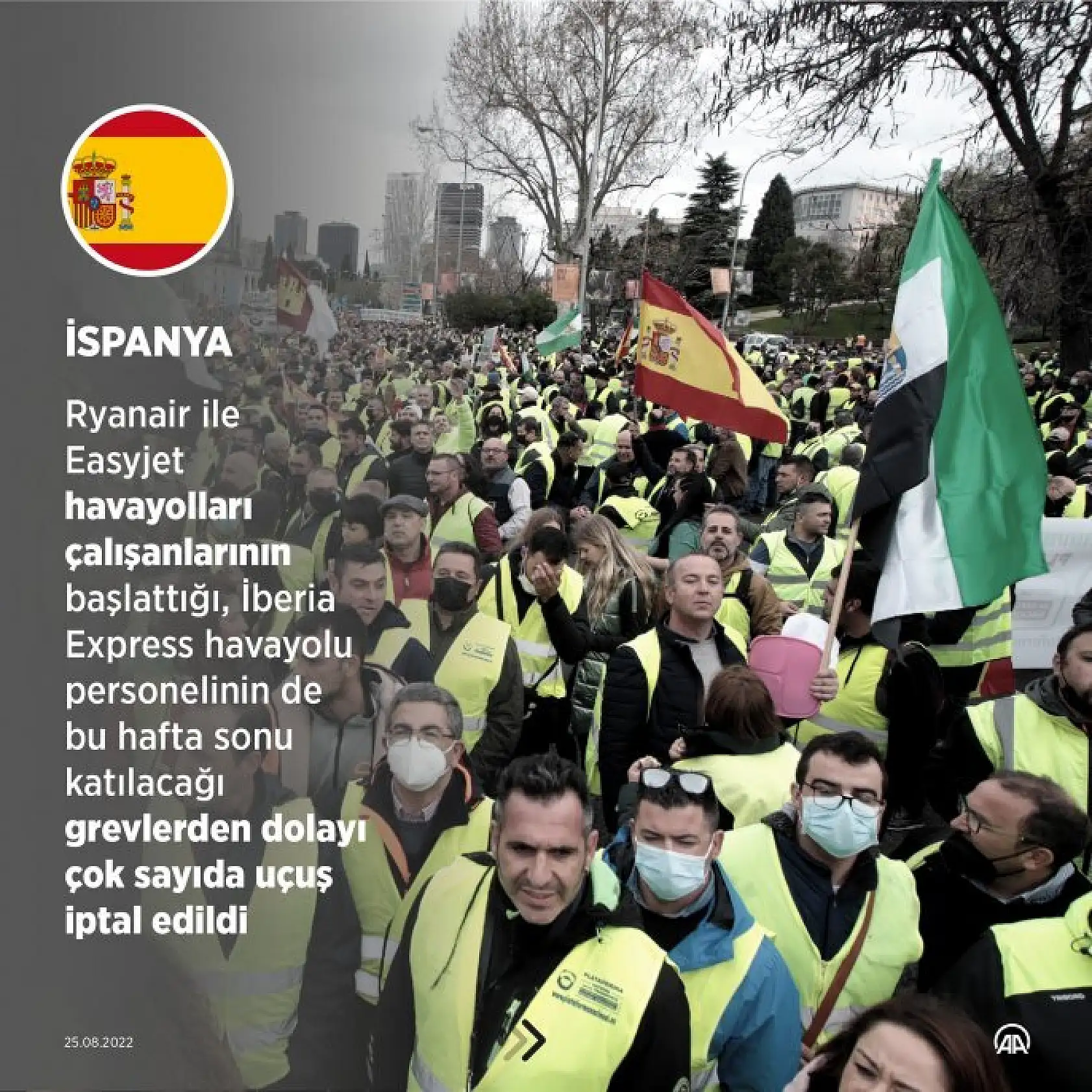 Avrupa'da hayat pahalılığı nedeniyle grev dalgası yayılıyor