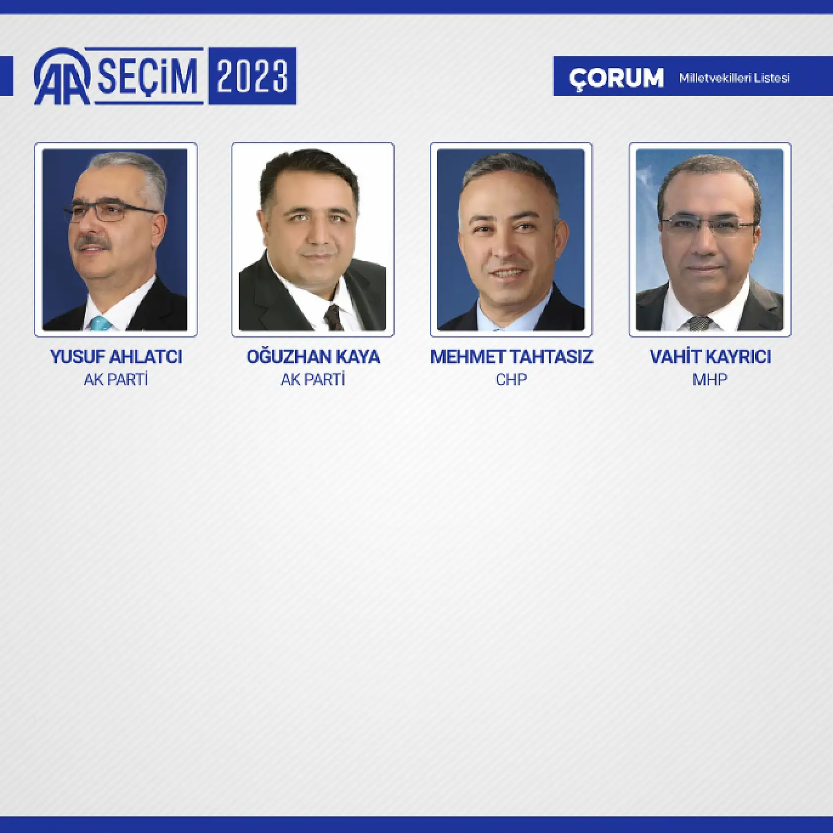 28. Dönem Milletvekilleri belli oldu