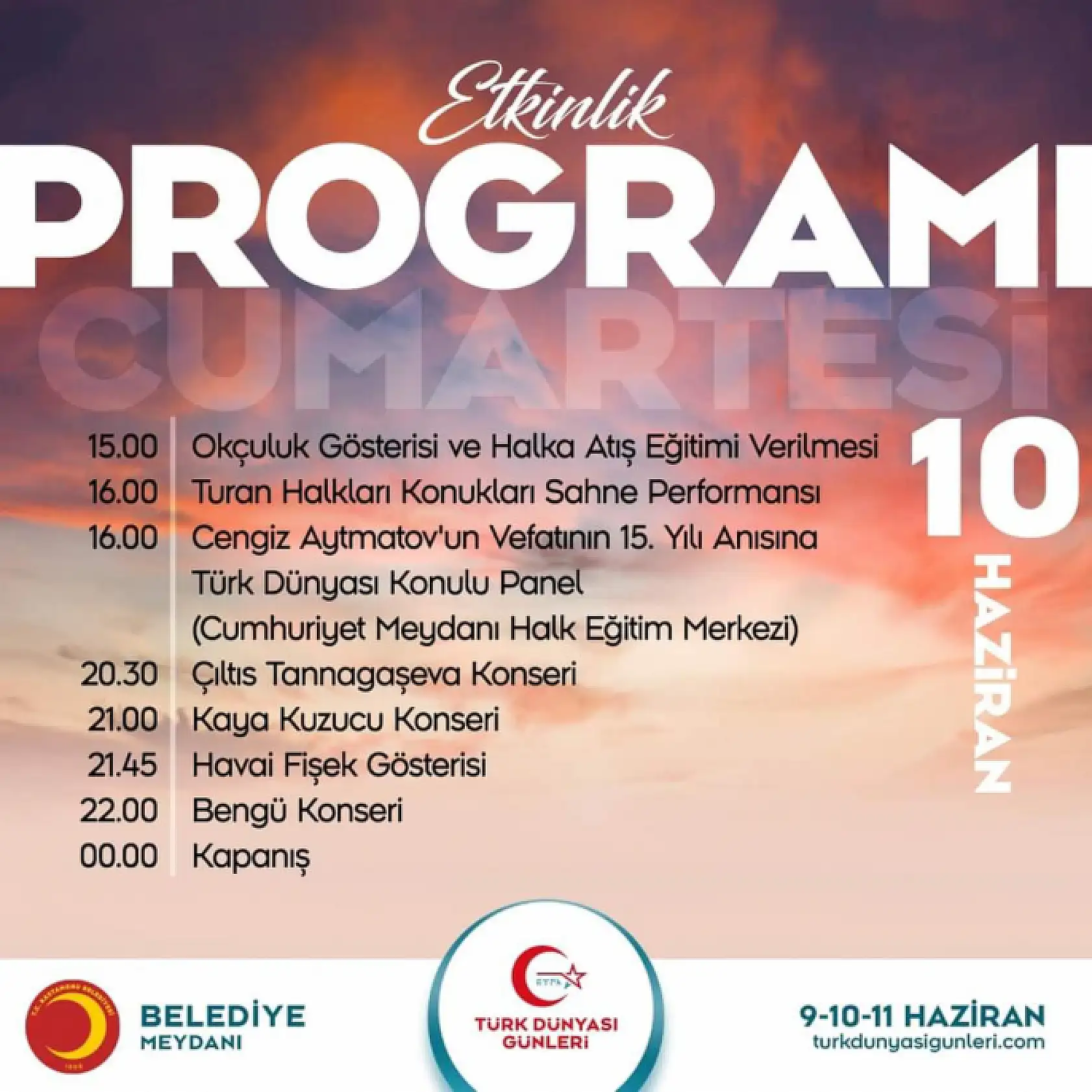 Türk Dünyası Günleri'nde program belli oldu