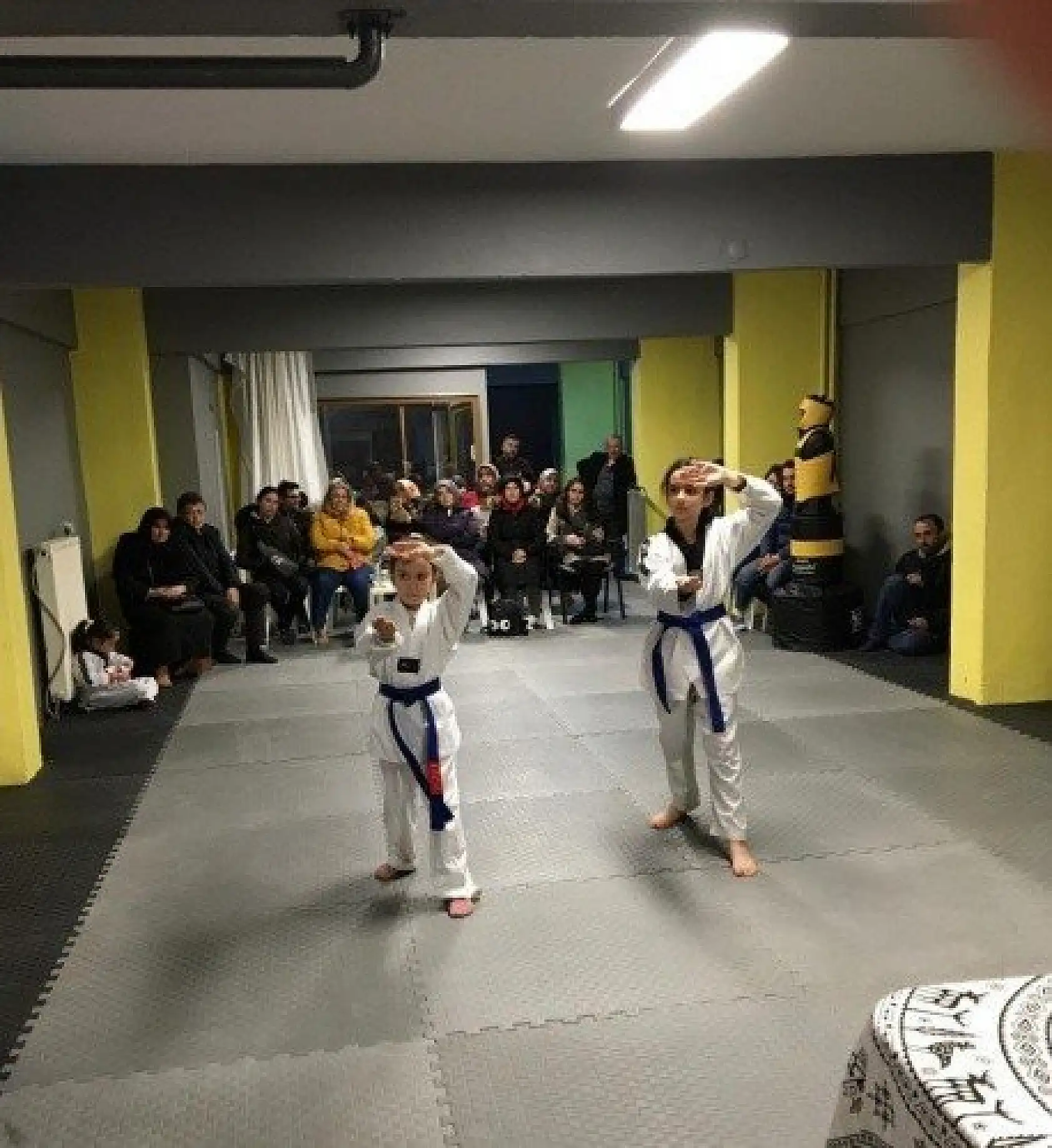 Erişen Sporda kuşak terfi heyecanı!