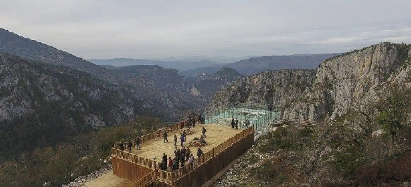 Küre Dağlarında sonbahar renklerinin görsel şöleni