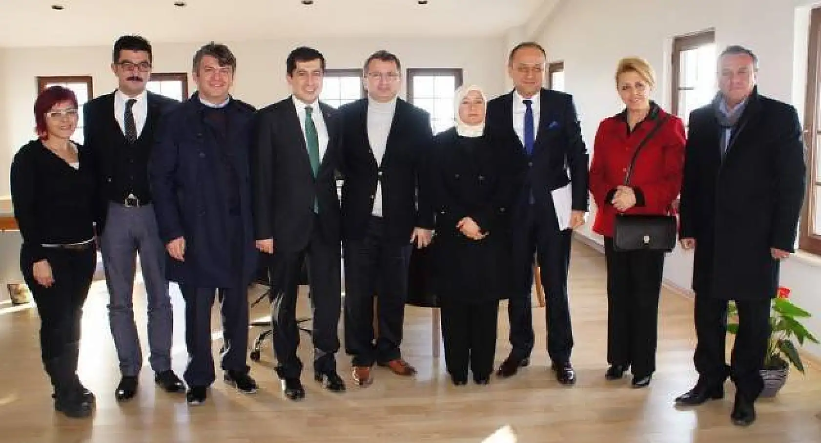 Tahsin Babaş ziyaretlerini sürdürüyor