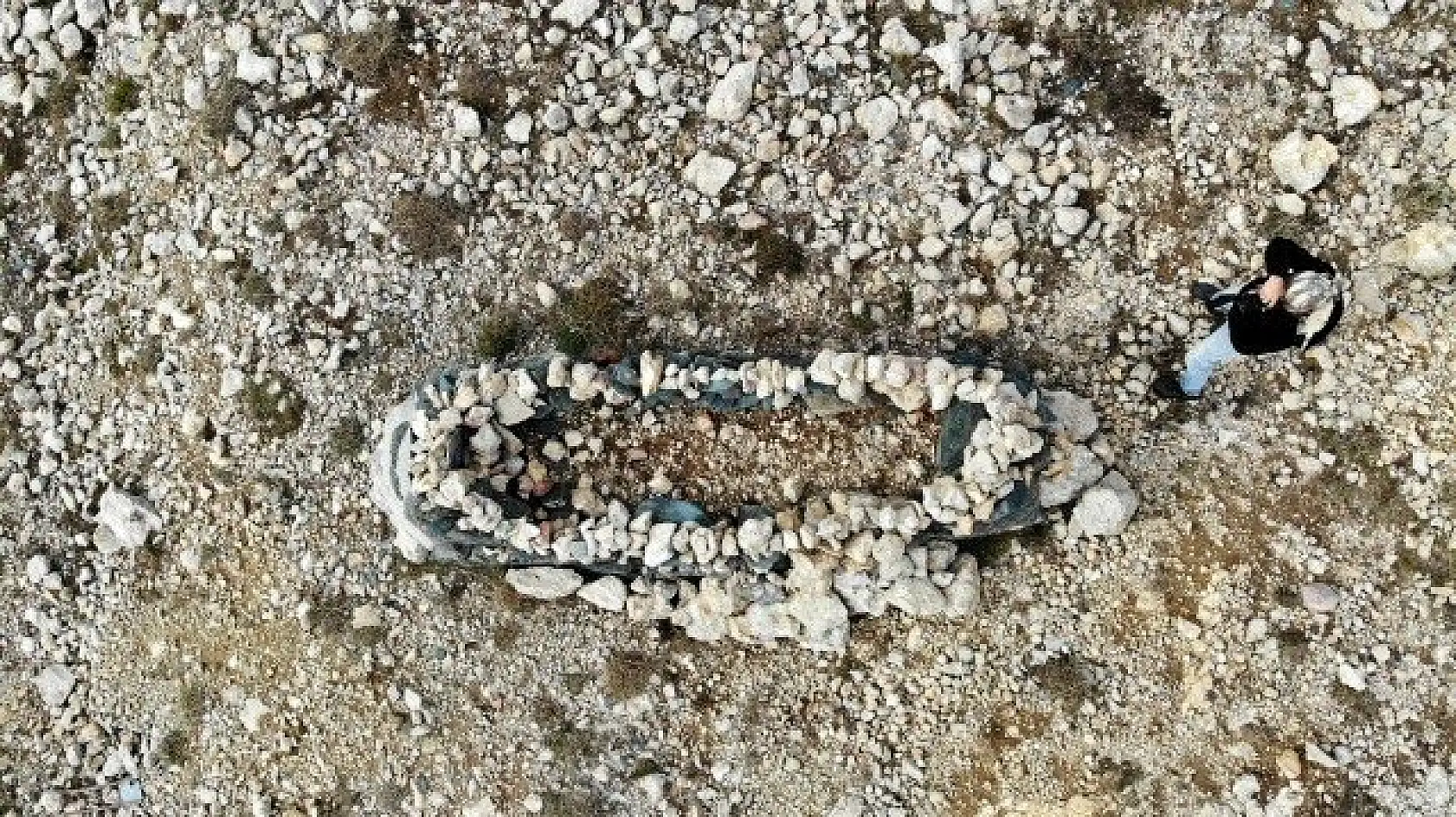 Ilgaz Dağı'nın zirvesindeki mezarlar dikkat çekiyor