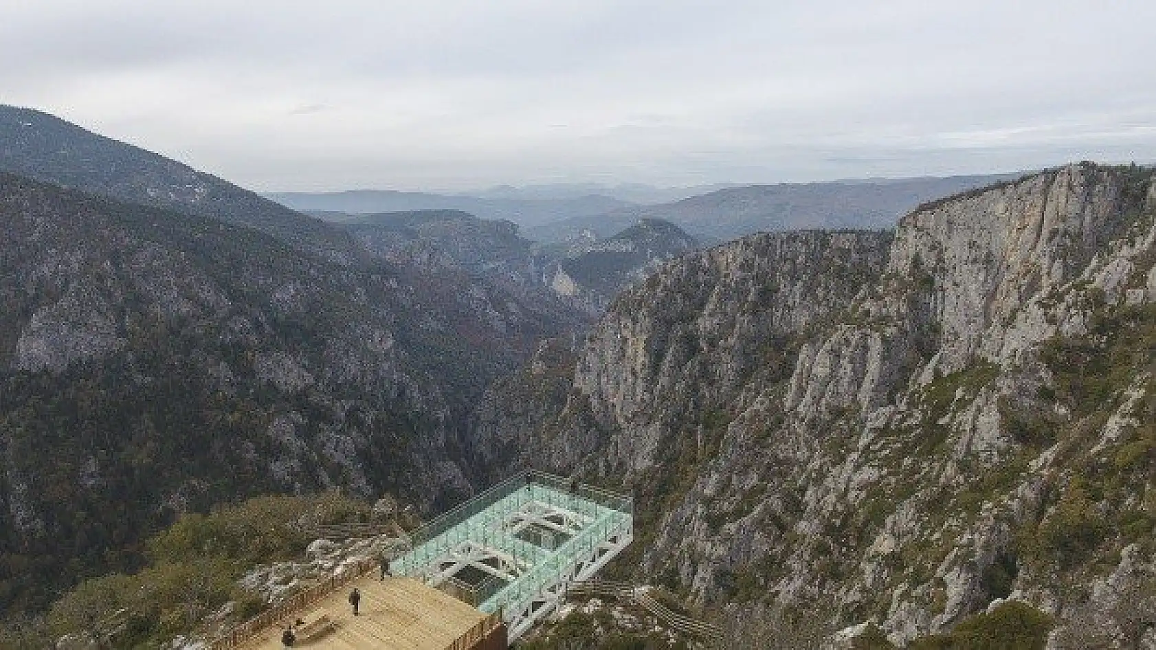 Küre Dağlarında sonbahar renklerinin görsel şöleni